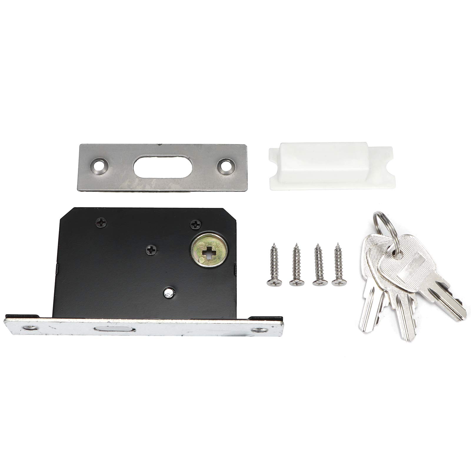 Serrure de porte coulissante Jeffergarden en alliage de zinc avec finition lisse