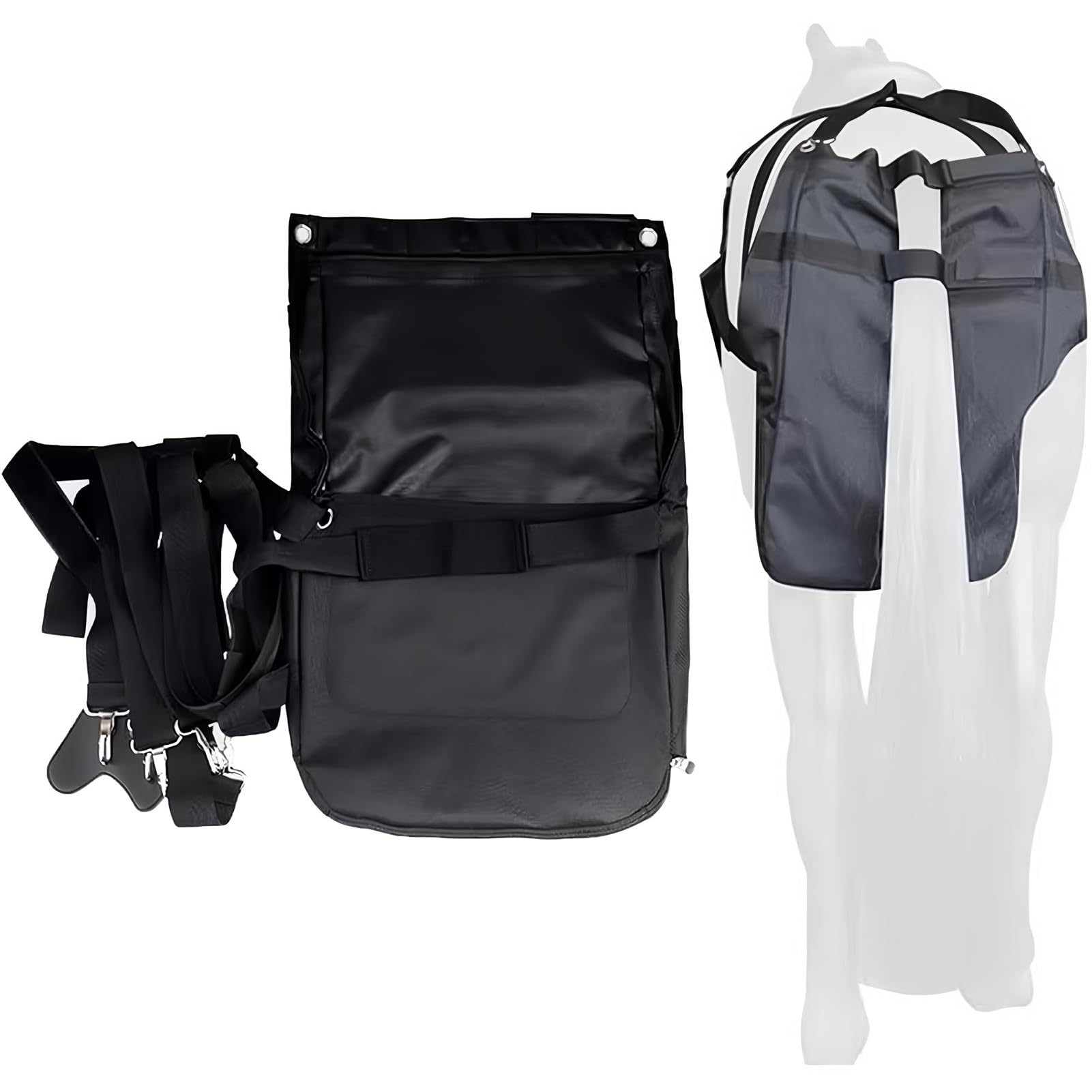 Bolsa impermeable para recoger estiércol de caballo, bolsa ligera para excrementos equinos para bodas, desfiles y eventos escénicos, diseño de fácil ajuste para una limpieza cómoda