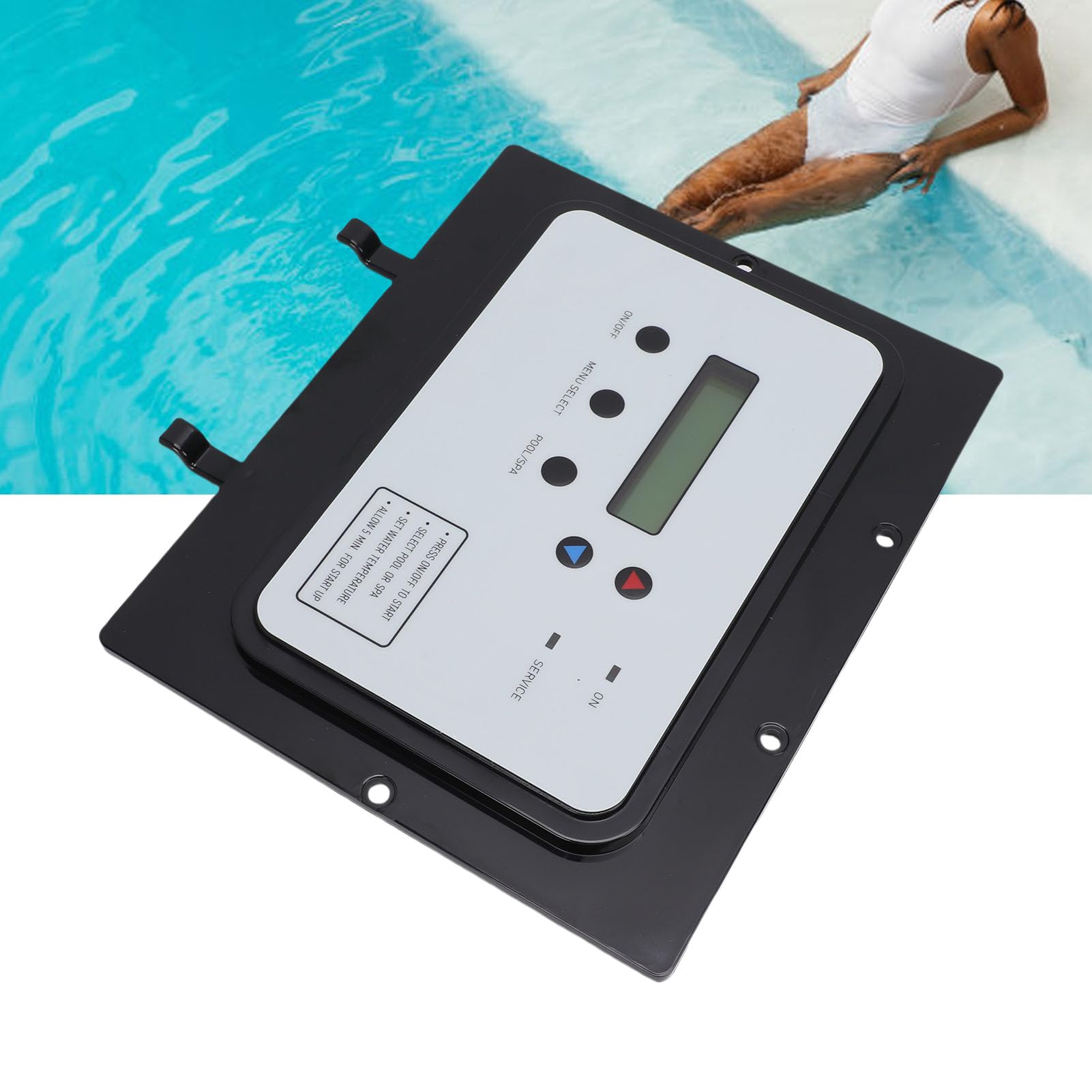 aqxreight Conjunto de Tablero de Control de Calor Automático, Reemplazo de Tablero de Control de Pantalla Digital para 460928 460929 460930 460931 460932 460933, con Carcasa de ABS
