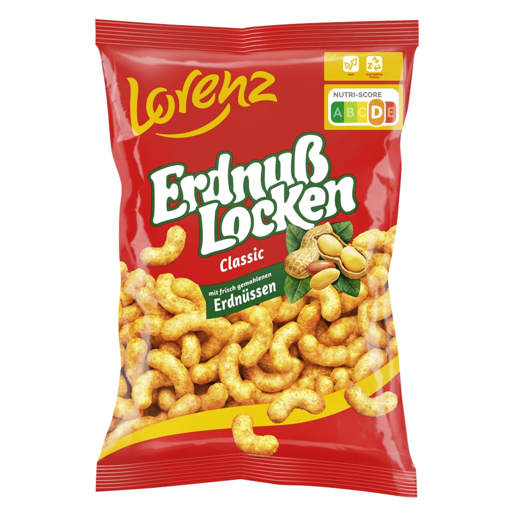 LORENZ | ErdnußLocken Classic | 11 x 175 g | vegan