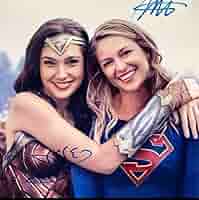 セール…メリッサ・ベノイスト直筆サイン入り2l-サイズ写真‥SUPERGIRL① メリッサ・ベノイスト直筆サイン入り超大型写真‥SUPERGIRLの通販