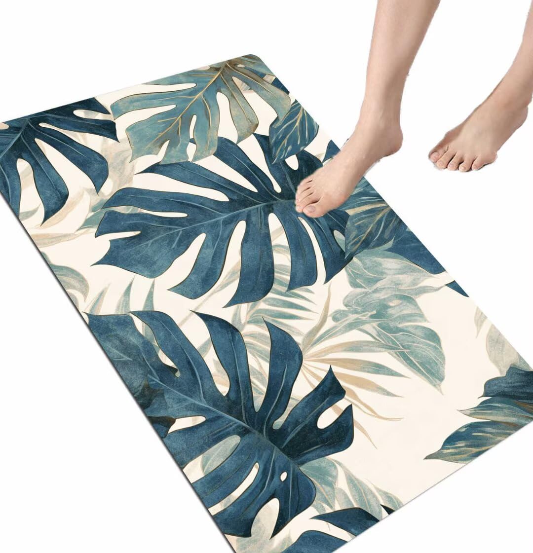 Tapis de bain super absorbant et antidérapant pour un séchage rapide