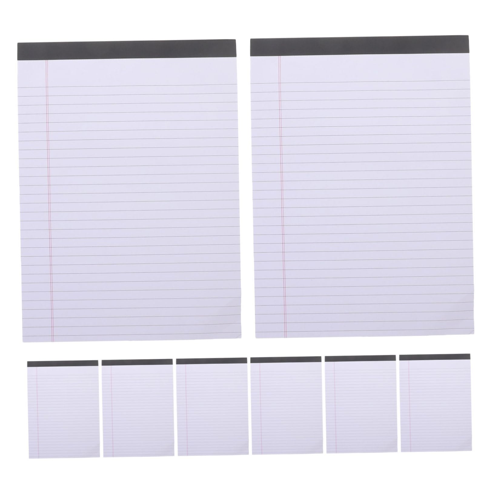 Cuaderno de Notas Legal 8 Piezas 400 Hojas Papel Blanco