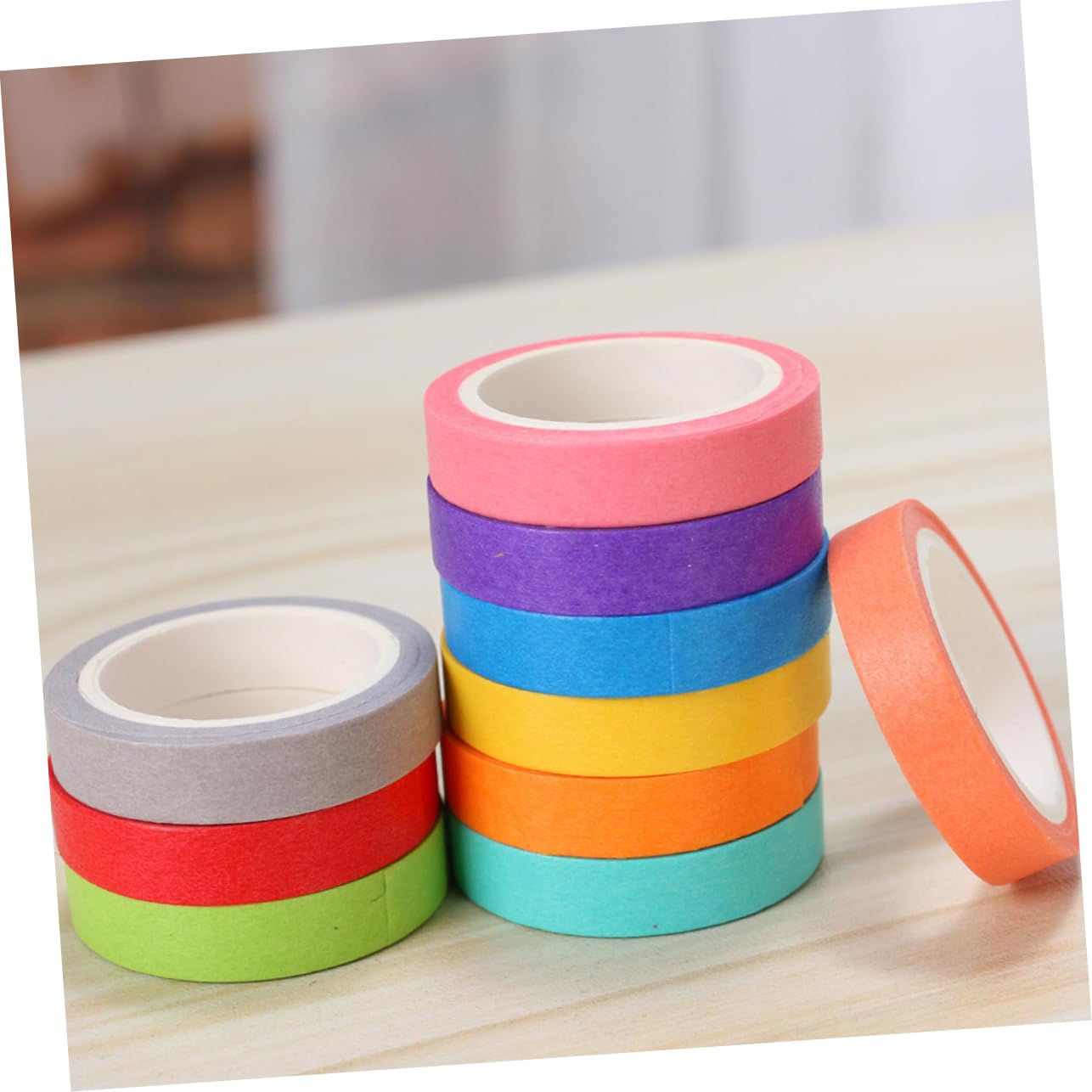 SHINEOFI 90pezzi Nastro Adesivo Decorativo Per Diari e Scrapbook Nastro Washi Per Design Unico e Vivace Assortito Per Creazioni Artistiche e Decorazioni Personali