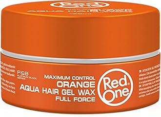 RedOne Hair Styling Orange 2x 150 ml | Edge Control | Ultra Hold | Gel Wax | Men & Women Hair Wax | Melon Scent | Maximum Control