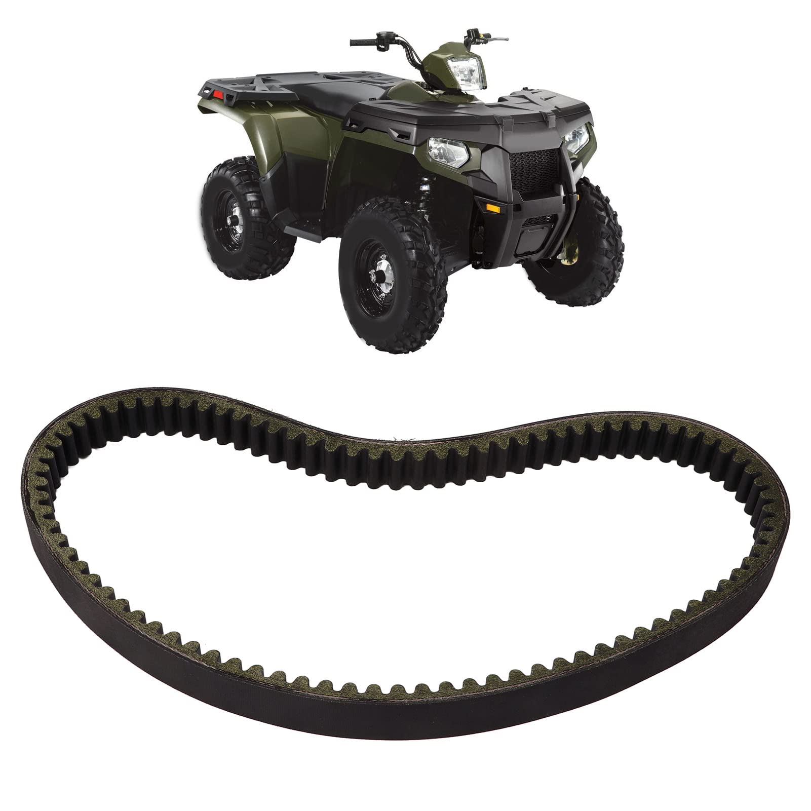yongewu Cinghie Trasmissione Compatibile con Polaris per Sportsman 500 1998-2000 per Sportsman 500 Ho RSE 2001-2005 per Sportsman 500 2004 Cinghia di Trasmissione ATV 3211069