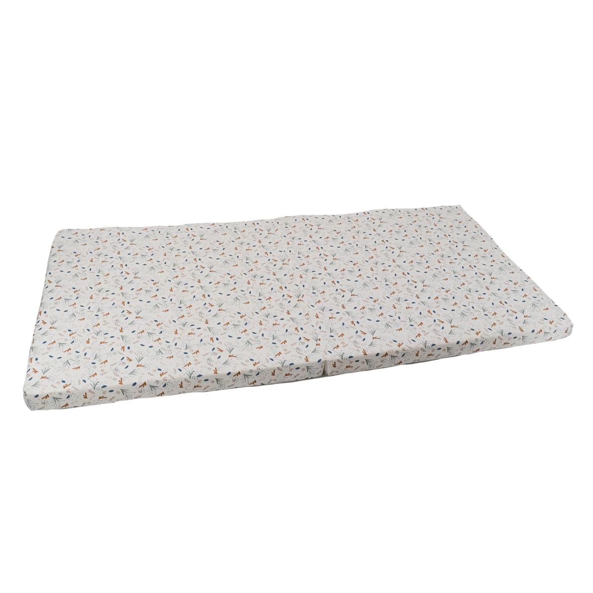 Domiva – Colchón Plegable de 2 Solapas de 60 x 120 cm, 5 cm al Hilo del Agua