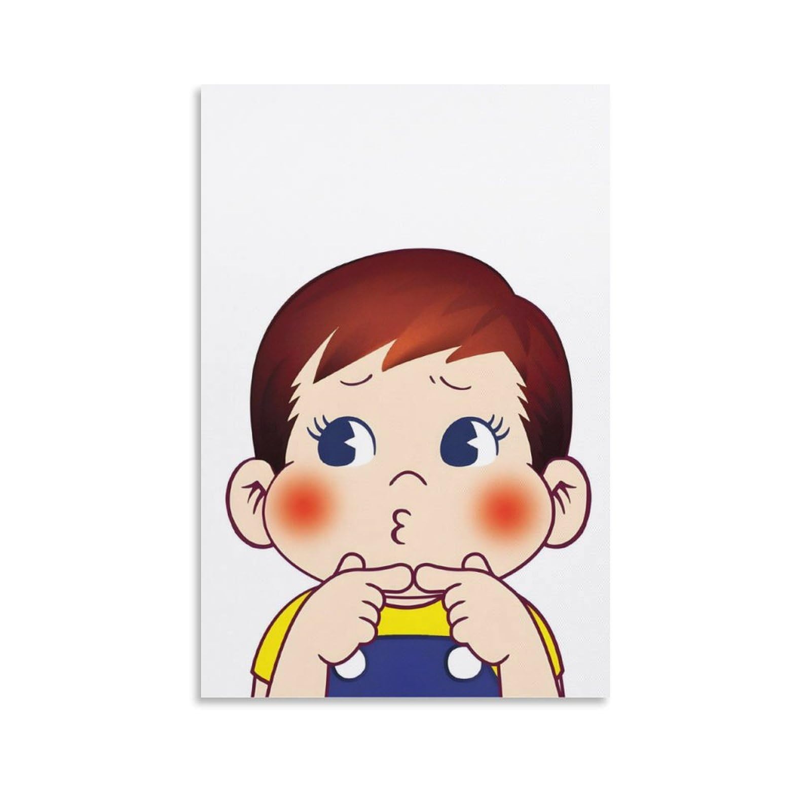 Amazon.co.jp: ペコちゃん ポコちゃん アートポスター 飾り絵 かわいい 