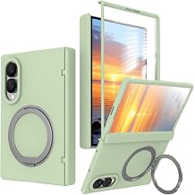 Case Cover for Samsung Galaxy Z Fold 8, Slim Lightweight, Shockproof, Wireless Charge Compatible, Scratch/Stain Resistant, Soft Touch, Easy fit. Green