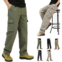 Cargo Pants Men, Comfort Cargos Pant, Multi-Pocket Pant