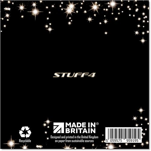 Miniatura 2 de Stuff4 Tarjeta de cumpleaños número 32 para mujer, elegante, interior en blanco, 5.7 x 5.7 pulgadas