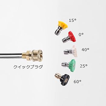 Amazon.co.jp: 高圧洗浄機用ショートガン 高圧ガン 高圧洗浄ガン M22