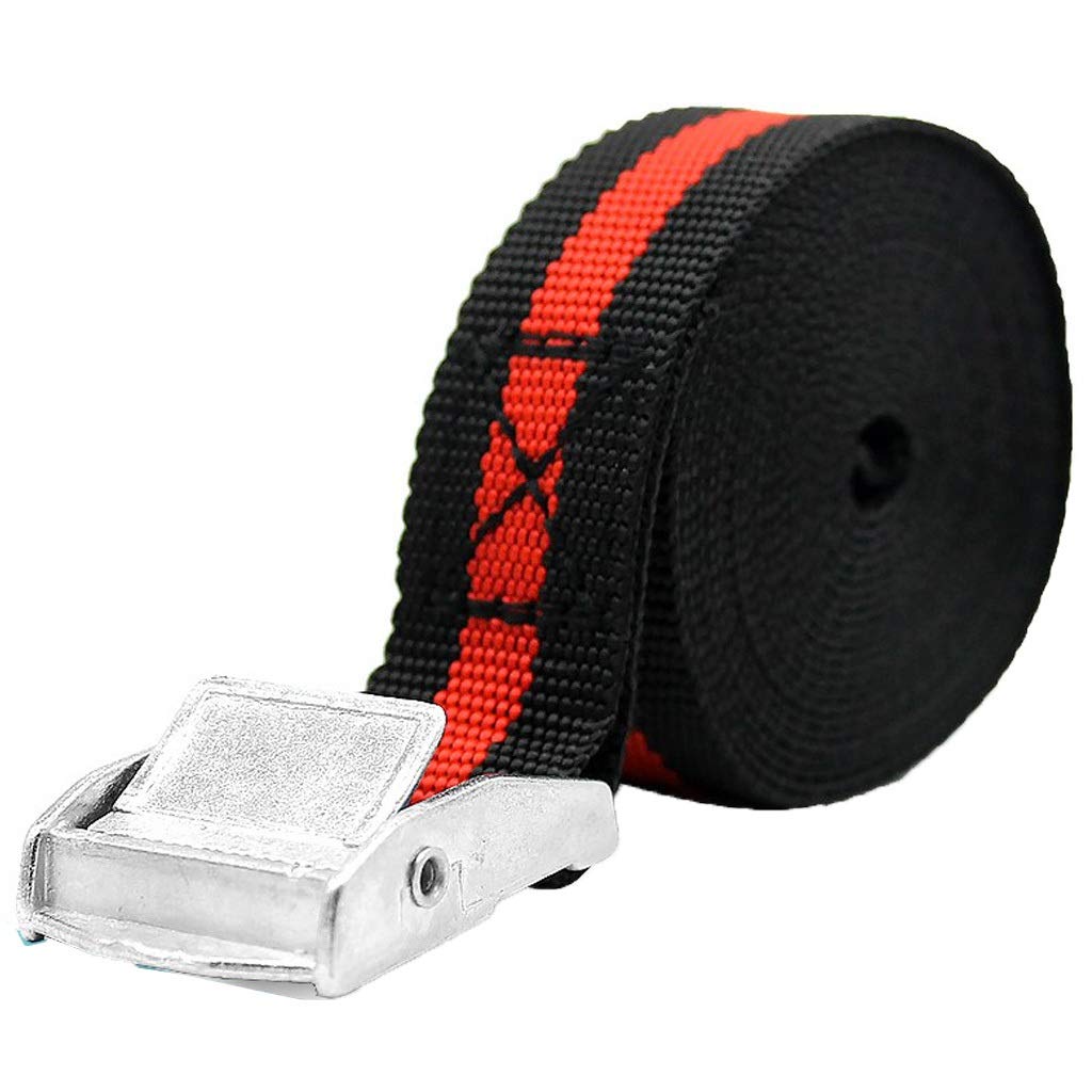 Buy AJZGF ratchet straps Binding belt buckle belt tension red and