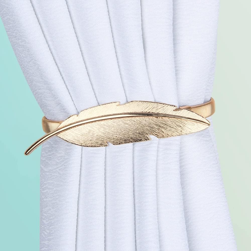 FMURY Elastically Stretchable Curtain Clip Decor Curtains Holders Tieback Buckle for Home Decoration Accessories(E)