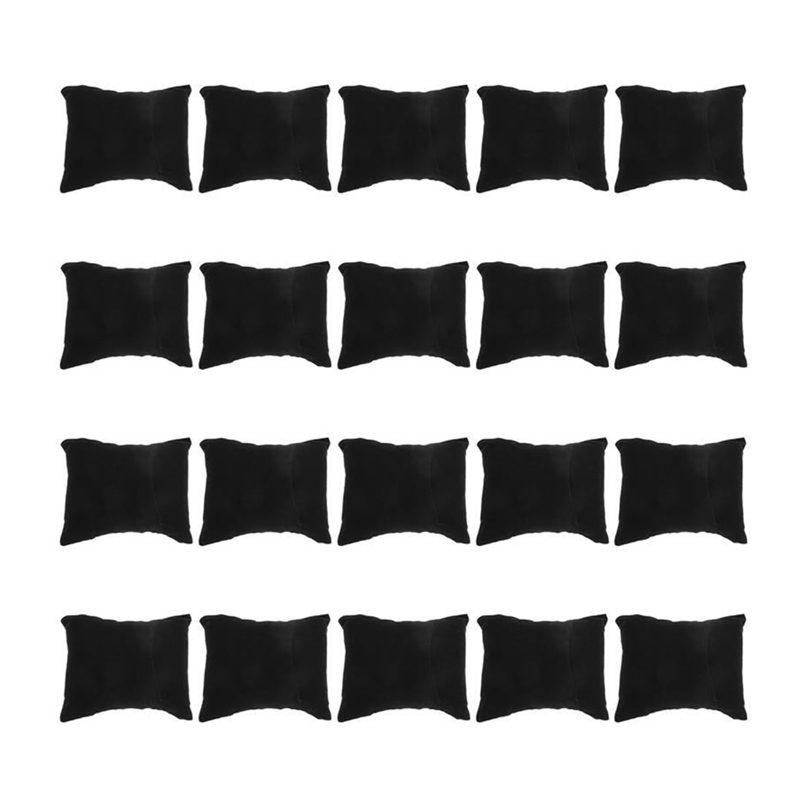 WUYXTO 20pcs Bangle Bracelet Display Pillow Watch Cushion Ring Bearer Ceremony Box Jewelry Storage Case For Packaging
