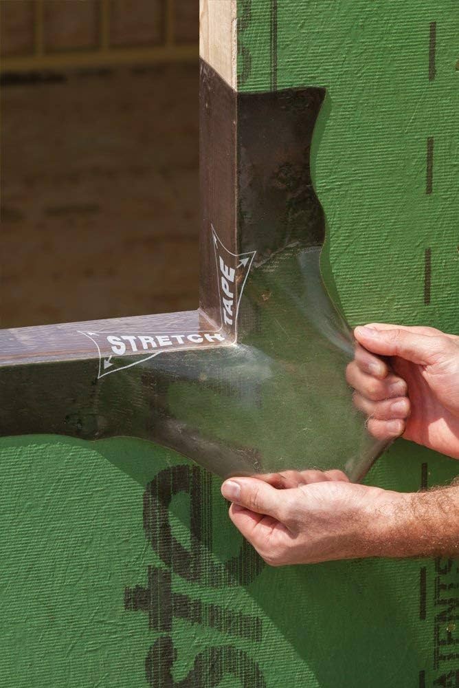 Amazon.co.jp: Huber Zip System ストレッチテープ | 自己粘着