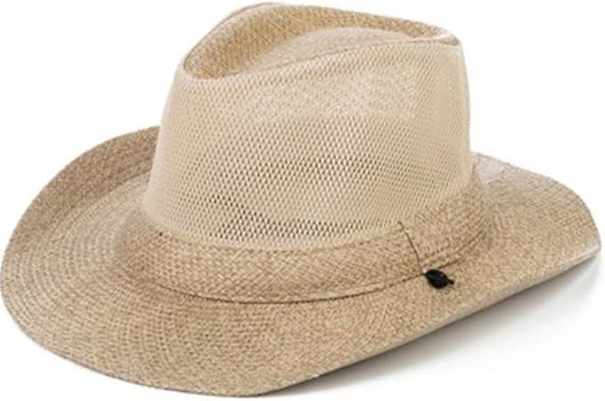 10 Offクーポン 麦わら帽子 夏 カウボーイハット ハット アウトドア サファリハット ストローハット メンズ 大きいサイズ