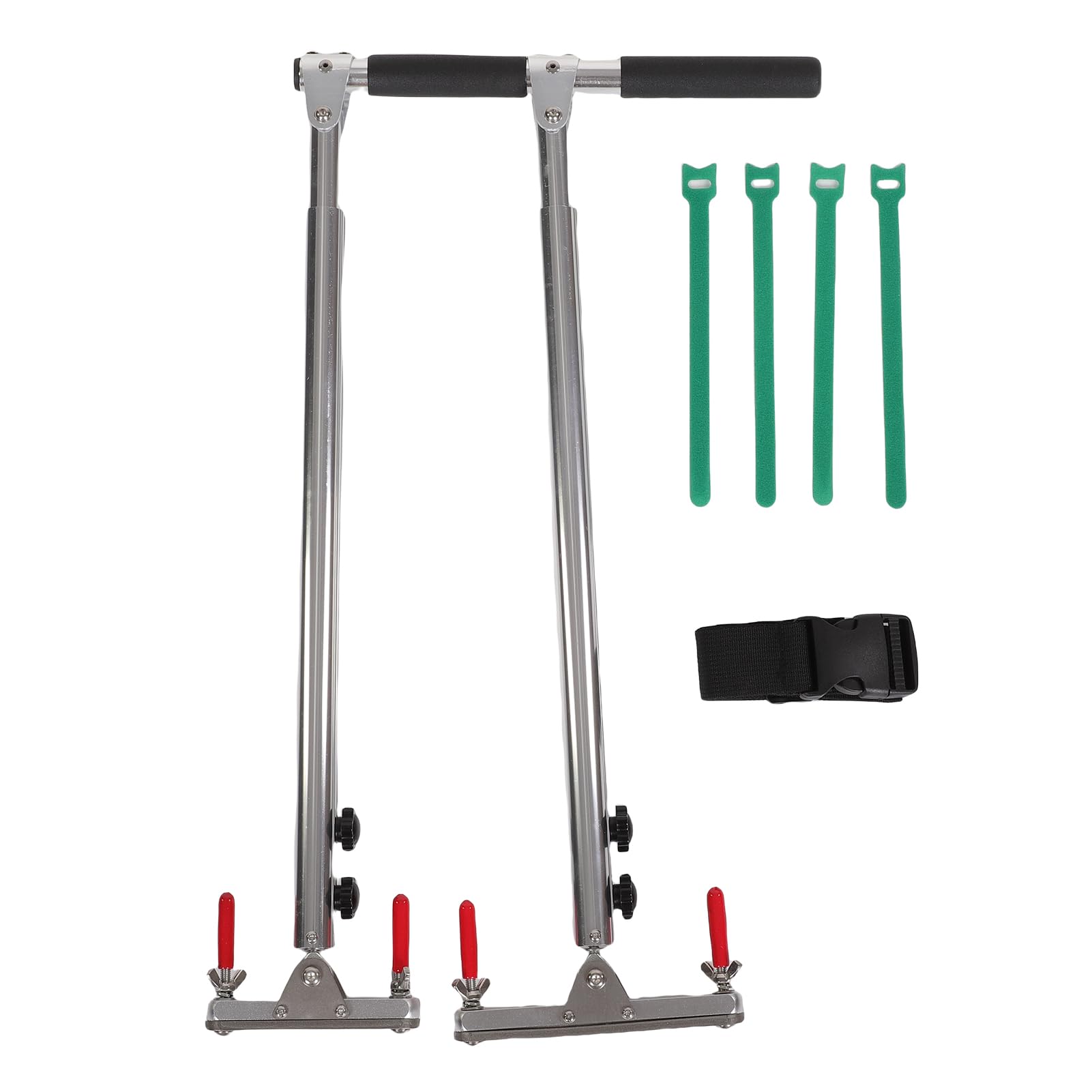 Tbest Handicap-Fahrer-Handsteuerung, Verstellbare Grifflänge von 520 Mm Bis 855 Mm, Hochfestes Auto-Bediengerät aus Aluminiumlegierung für Pickup-LKW, Limousinen, SUV