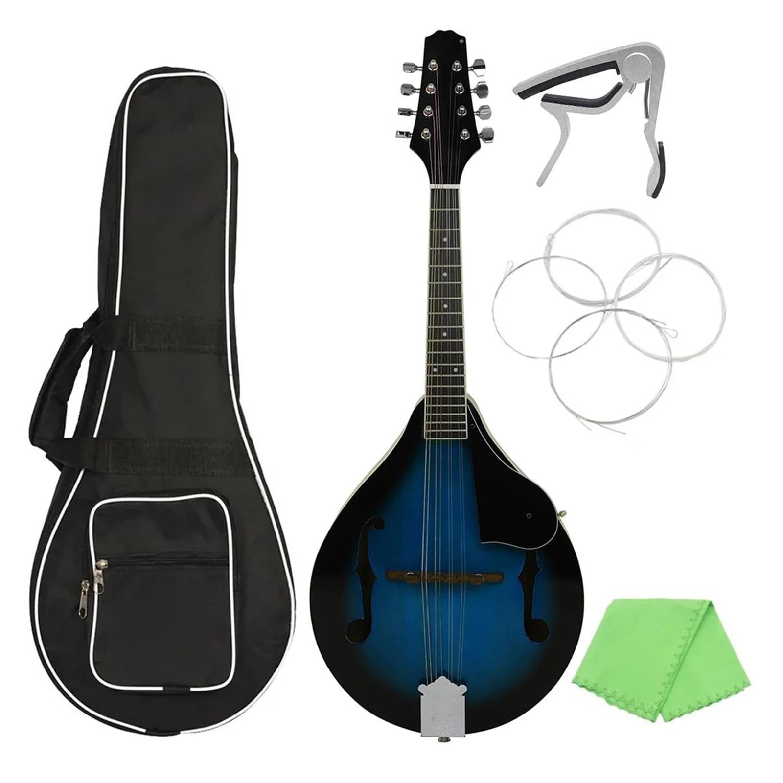 mandoline instrument Mandolinenset 8-saitig Stil A für Anfänger Übungsinstrumente