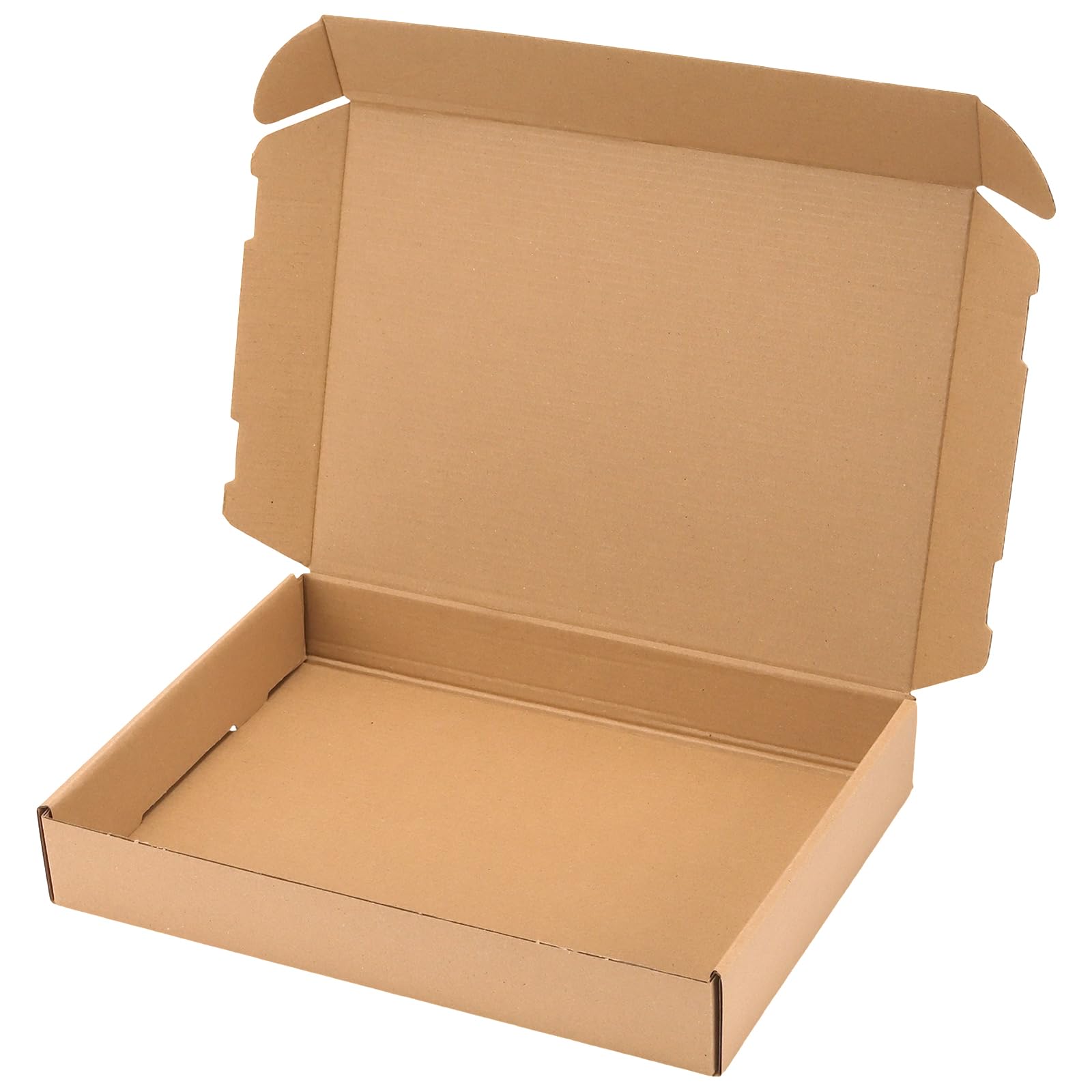 Lot de 30 petites boîtes d'expédition en carton ondulé marron A4 300 x 215 x 50 mm