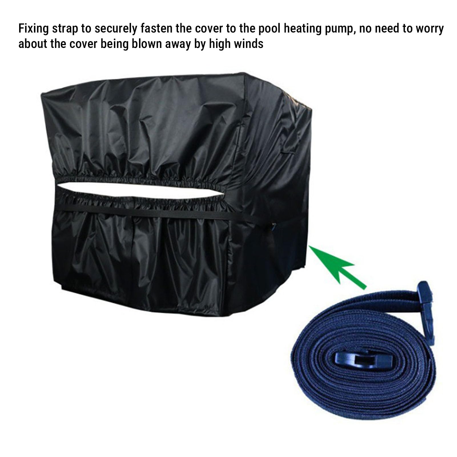 Copertura per Pompa dell'Acqua, Copertura per riscaldatore per Piscina Esterna Copertura per Pompa di Calore Copertura per Filtro per Piscina