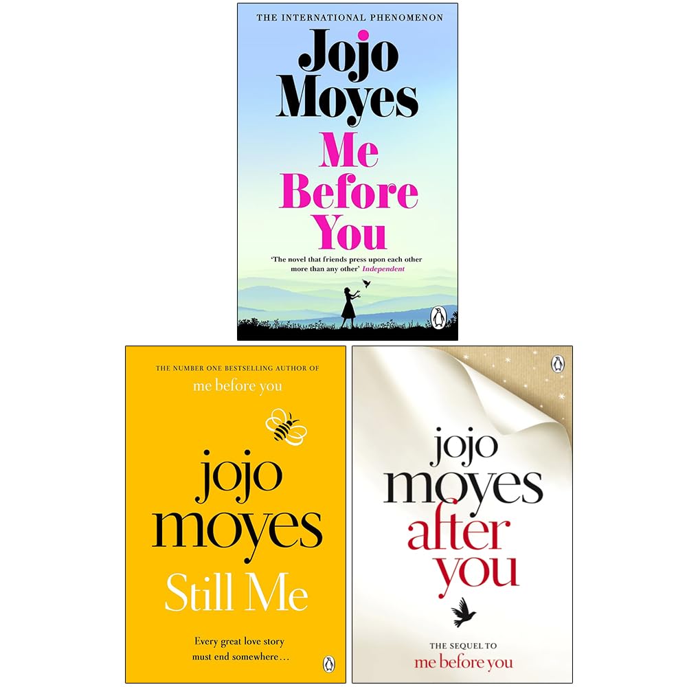 Me Before You Collection 3 Books Set by Jojo Moyes ( Me Before You, After You, The One Plus One) Paperback