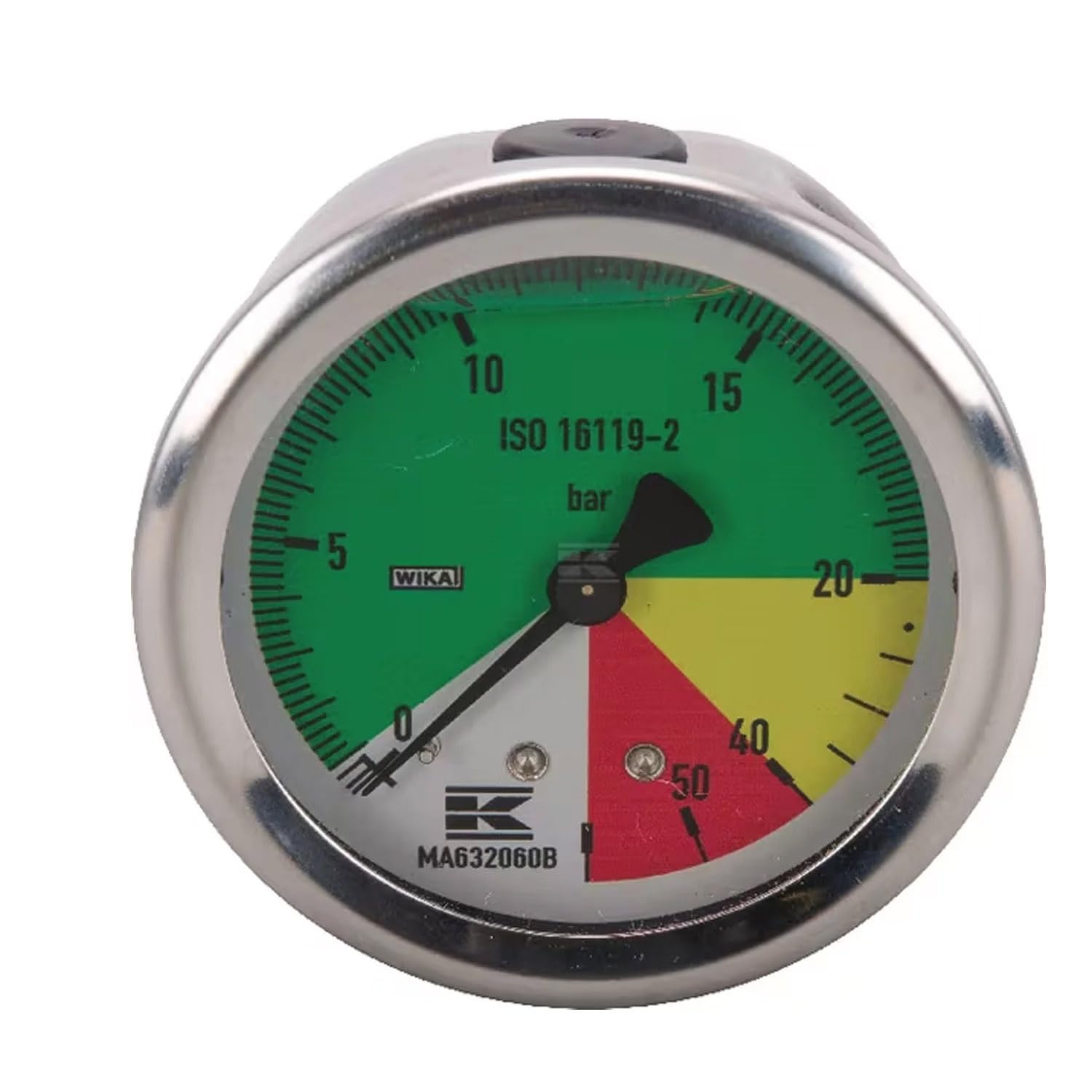 Manómetro 63 mm 1/4" trasero pulverizador