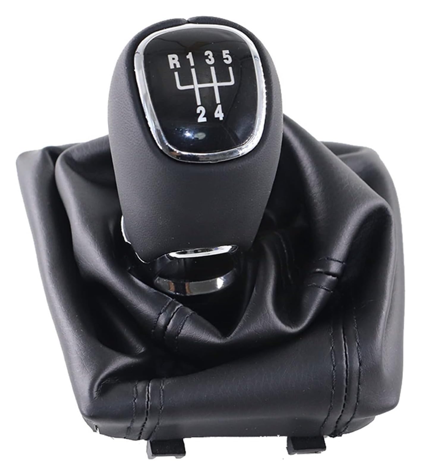 Gangxiao C Ar Shift Gear Knob For Skoda For Octavia A7 Mk3 2014-2017 Ar Gear Shift Knob Hrome Leather Lever Gaitor Boot Over(C)
