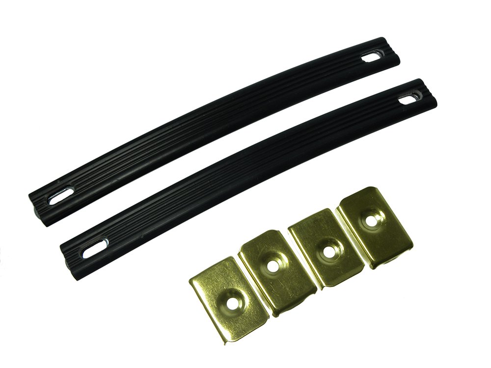 Poignées plates en laiton pour valises de luxe - Finition raffinée pour quincaillerie d'art