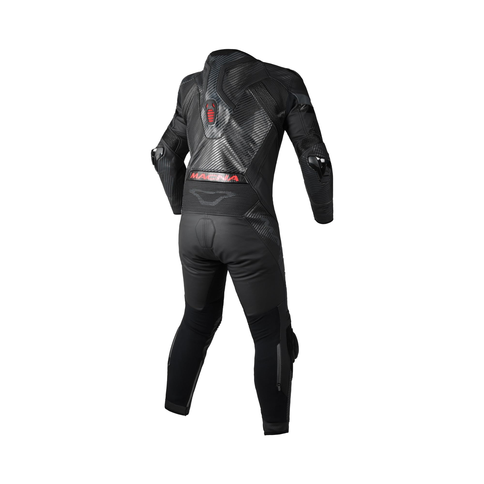 Macna Ignite 1pc Suits Pelle, Nero, 52 Unisex-Adulto