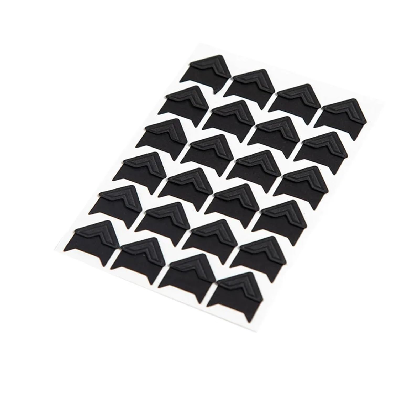 Pegatinas de esquina para álbum de fotos y decoración de diarios con papel kraft vintage negro