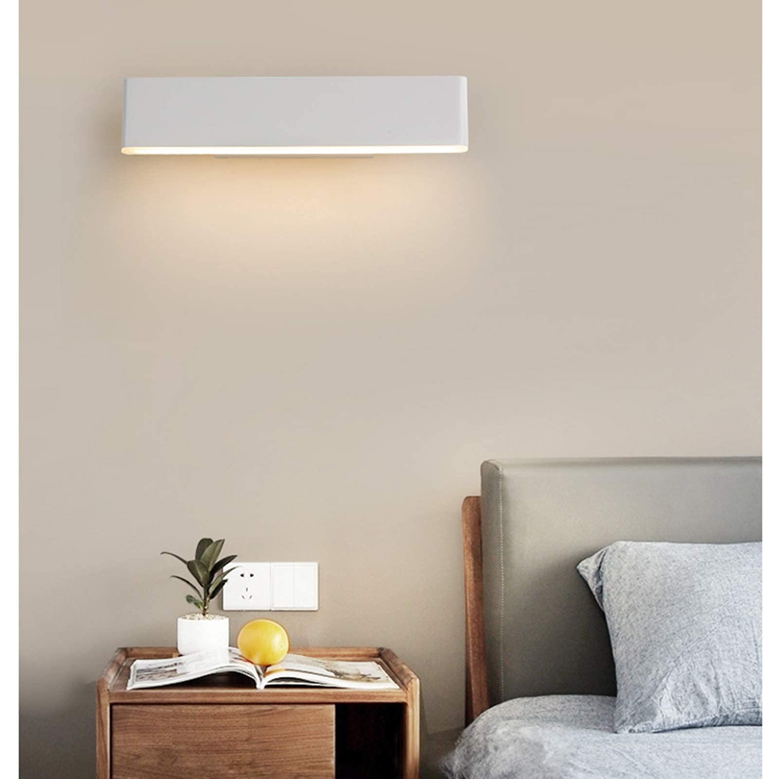 WYRKYP Applique da Parete Lampada Orientabile 350 ° Lampada