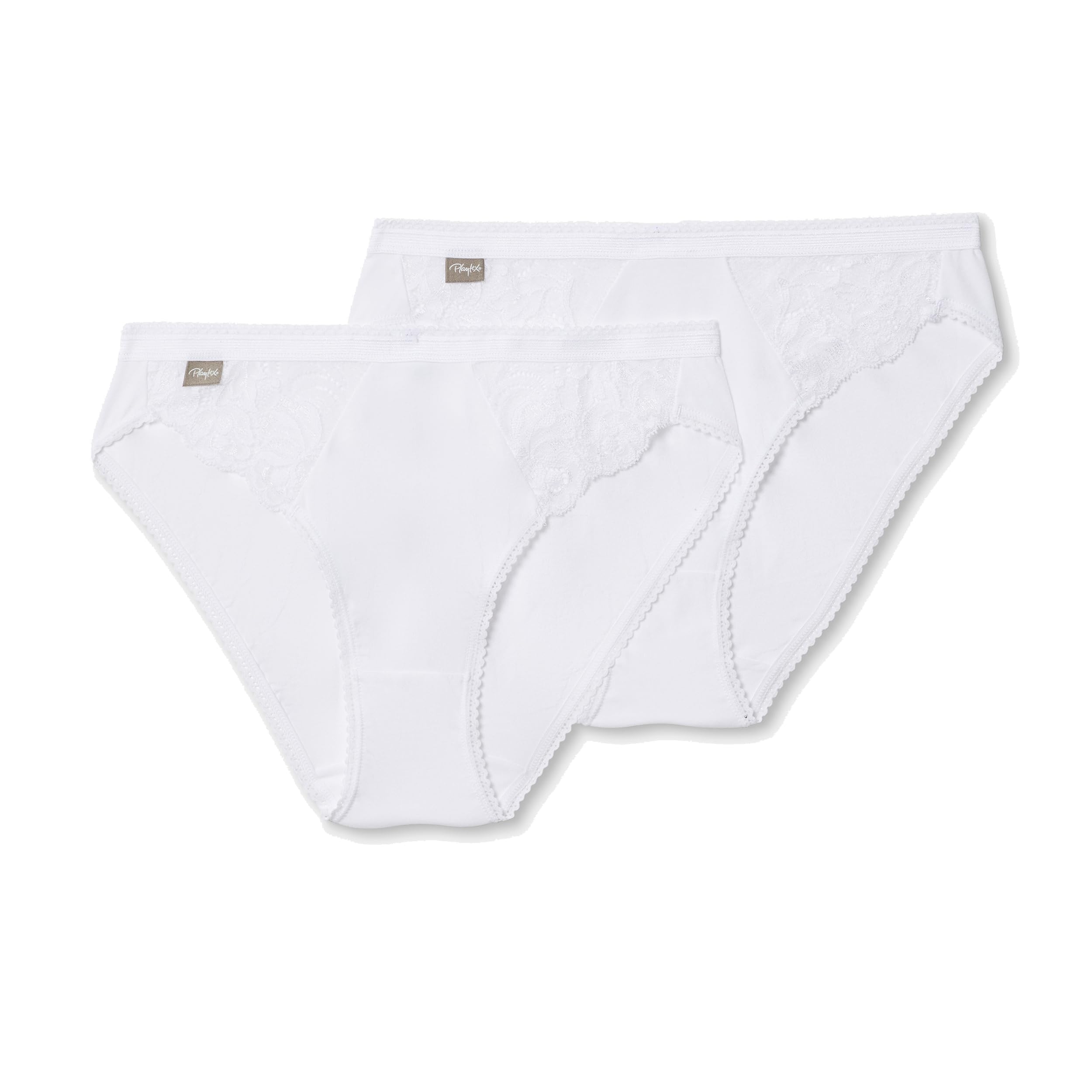 Playtex Baumwoll-Slips mit Spitze 2er Pack