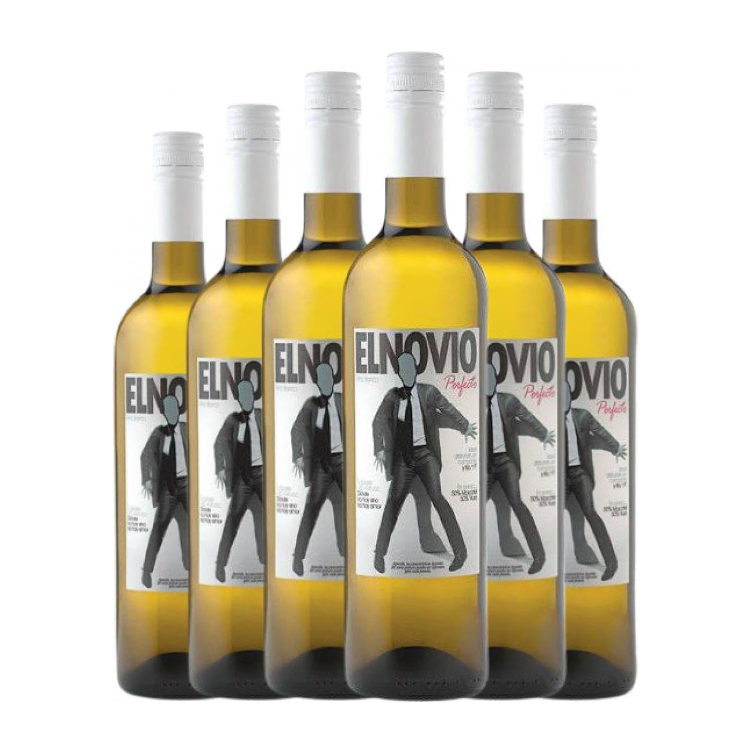 Vitivinícola del Mediterráneo El Novio Perfecto Valencia 75 cl Vino blanco (Caja de 6 Botellas de 75 cl)