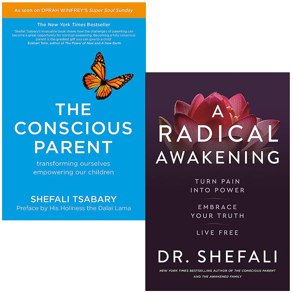 Yellow Kite ltd The Conscious Parent & A Radical Awakening By Dr Shefali Tsabary 2 Books Collection Set