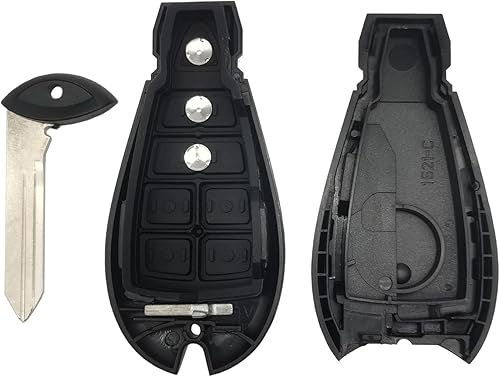 Miniatura 5 de Funda de repuesto para llave remota de entrada sin llave para Dodge Ram Truck 1500 2500 3500 GQ4-53T 56046953 (2)