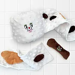 Pssopp Pequena Máquina de Lavar Portátil, Material de Pelúcia, Leve e Fácil de Transportar, Ideal para Proprietários de Animais de Estimação e Entusiastas de Viagens