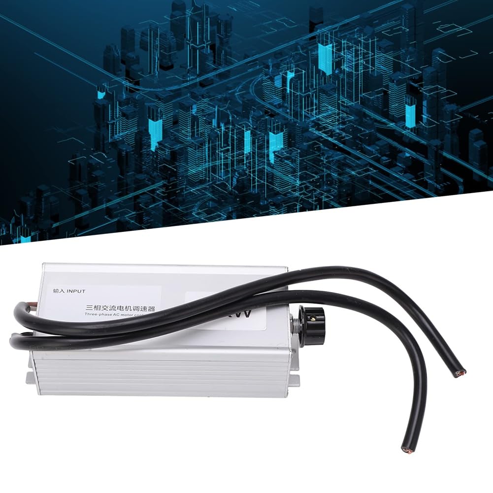 Regolatore di Velocità del Motore, 2,2 KW, Trifase, In Lega di Alluminio, 380 V, Regolatore di Velocità Elettronico Variabile per Ventilatore Assiale di Purificazione