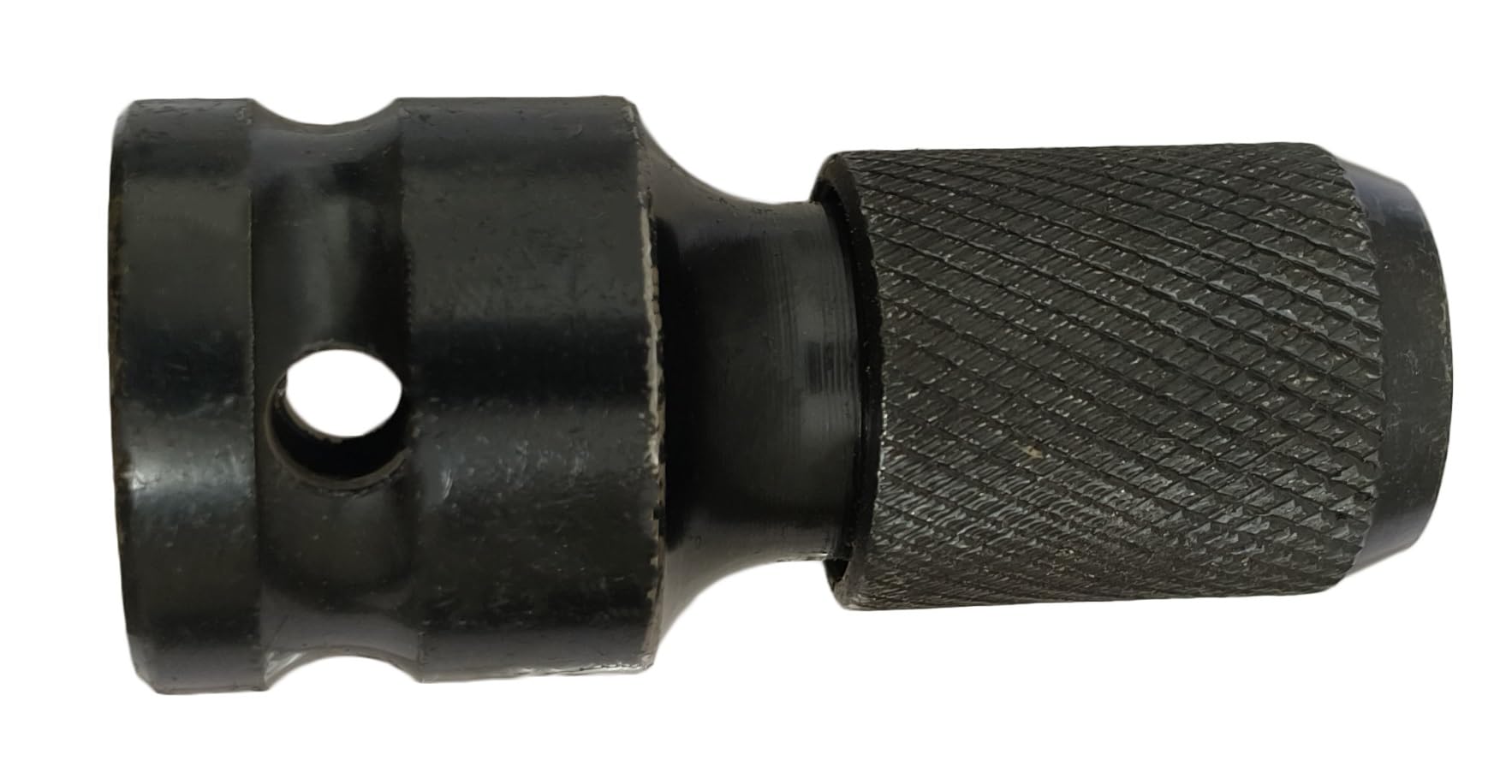 Inditrust 1/2 Ratchet Socket Adapter Set Impact Wrench Adapter 1/2 Inch Square to 1/4 Inch Hex Female Drill Chuck Converter Socket Adapter