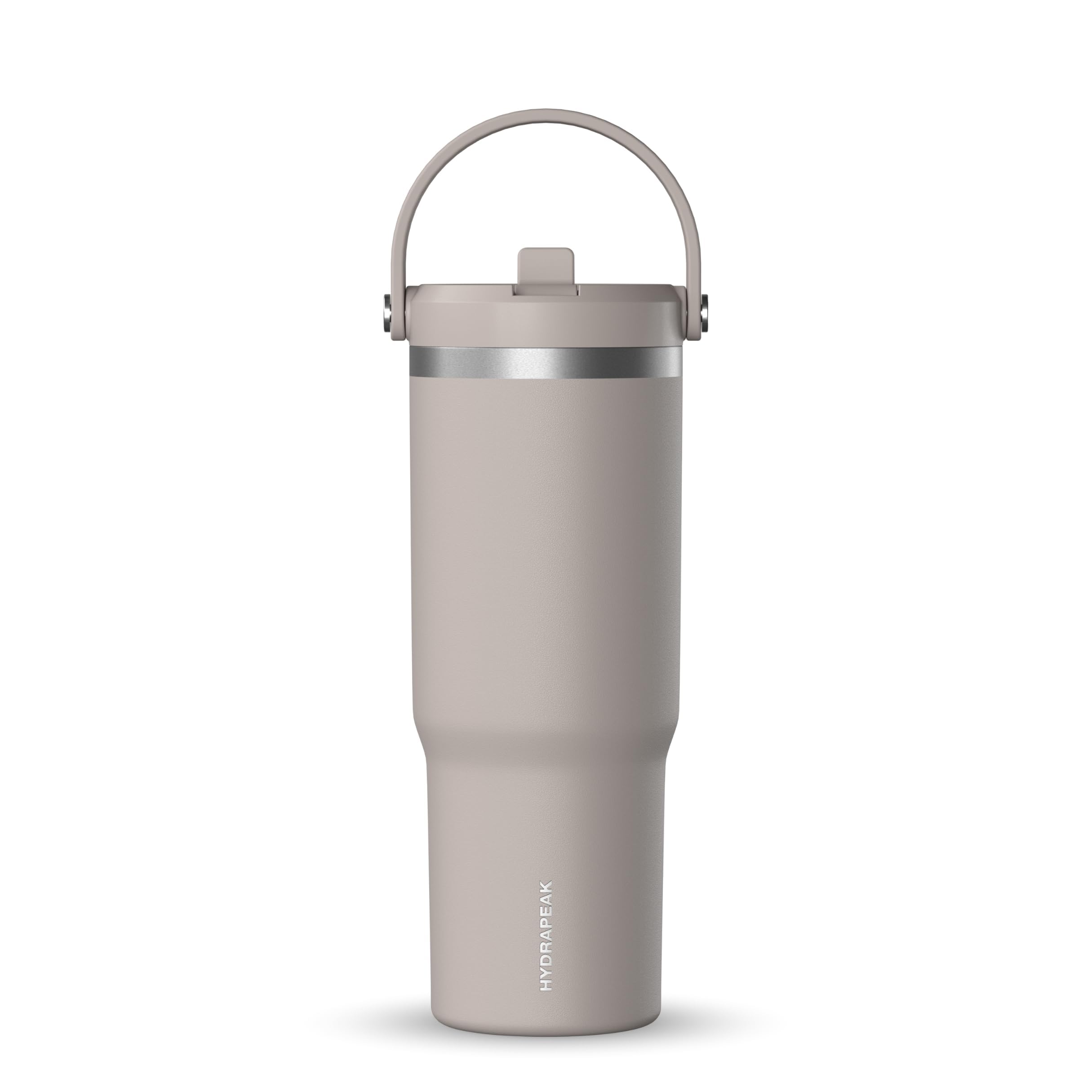 Hydrapeak Nomad 32 oz Tumbler with Handle and Straw Lid, Leakproof, Double Insulated, 32oz Cup Stainless Steel (Mocha) — image 1