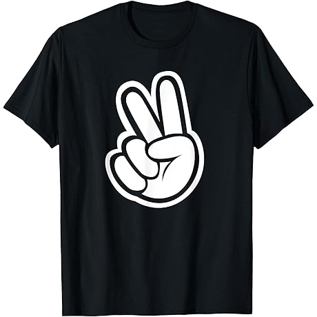 Boys Peace Sign T-shirt : A Symbol of Love and Harmony