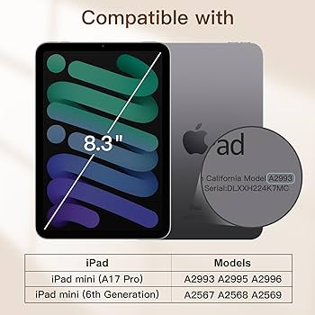 Amazon.co.jp: JETech マグネットケース iPad mini (A17 Pro 2024