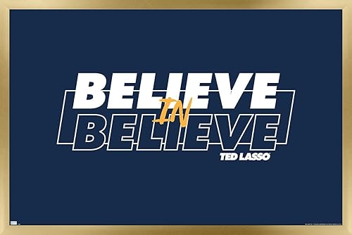 Miniatura 7 de Trends International Ted Lasso - Póster de pared Believe In Believe