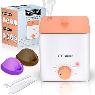 Menstrual Disc with Sterilizer- Menstual Cup Sterilizer Steamer with 2 Soft & Reusable Period Disc, Menstrual Cups Period ...