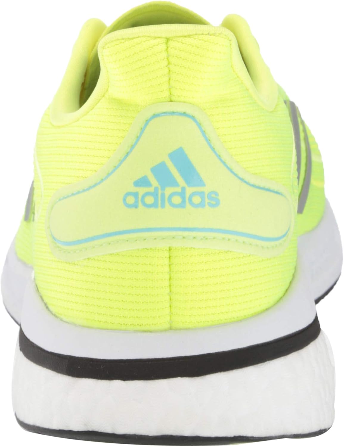 adidas Men's Supernova Running Shoe, Solar Yellow/Silver Metallic/Black, 7.5