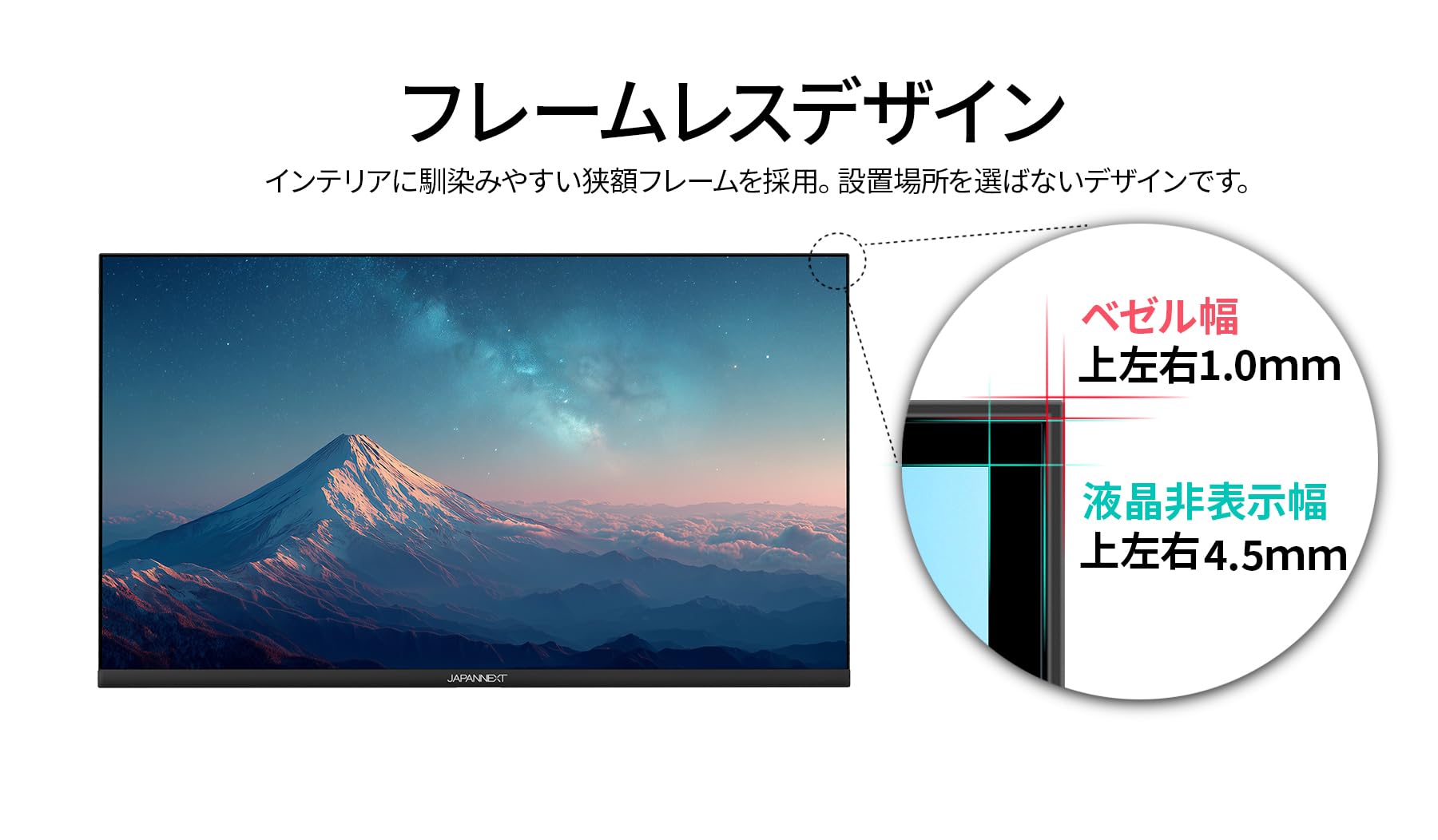 Amazon.co.jp: JAPANNEXT 23.8インチ IPSパネル搭載 4K(3840x2160