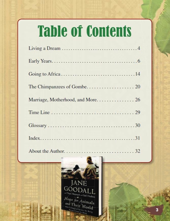 Jane Goodall Biography for Kids - Ignite a Passion for Animals with this Fun and Easy Jane Goodall Children's Book (TIME FOR KIDS(r) Nonfiction Readers) - Image 3