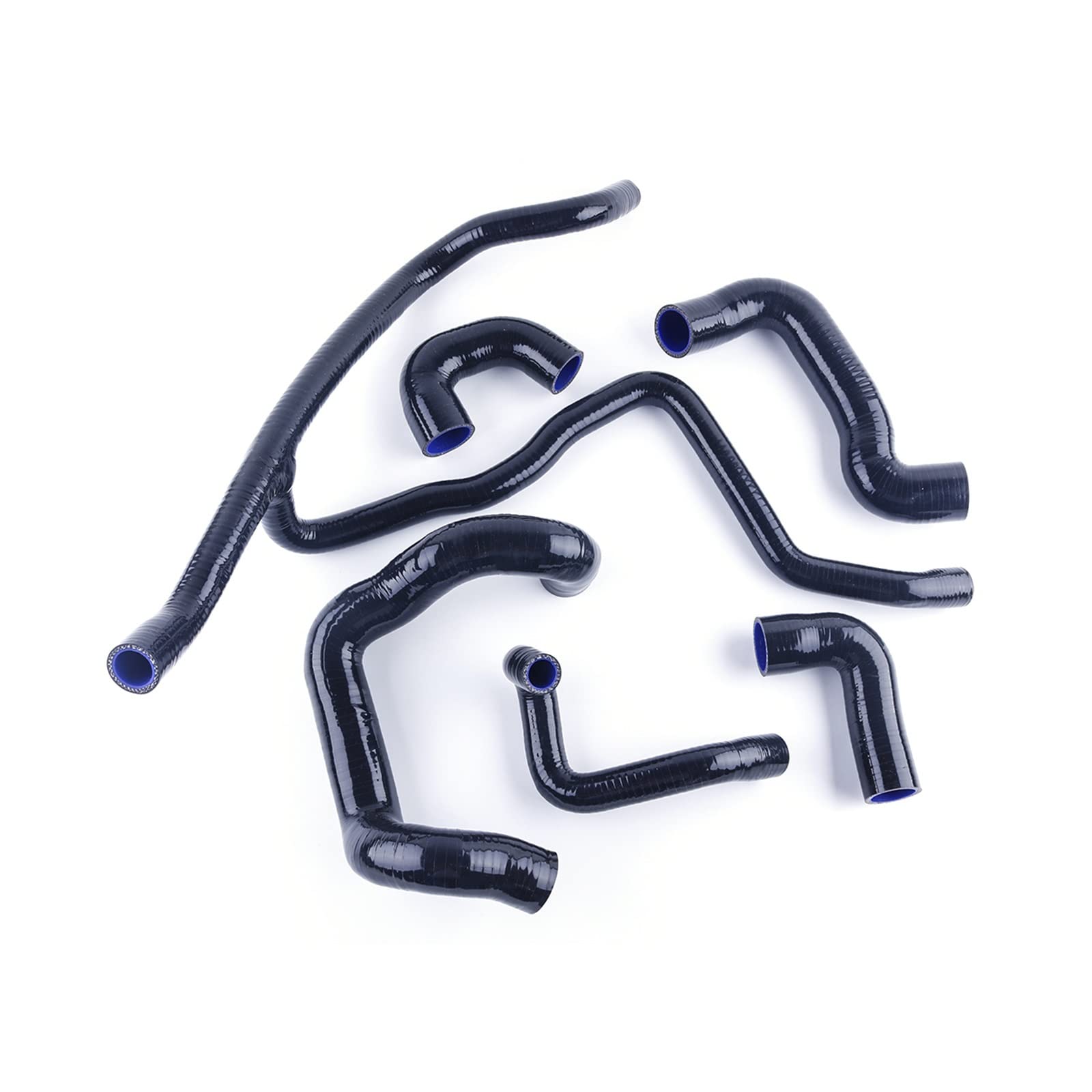 Car Radiator Hose Compatible With BMW 3 Series E30 M20 320i 325i 325ix 1988 1989 1990 1991 1992 1993 Silicone Car Radiator Coolant Hose Kit (Color : Black)