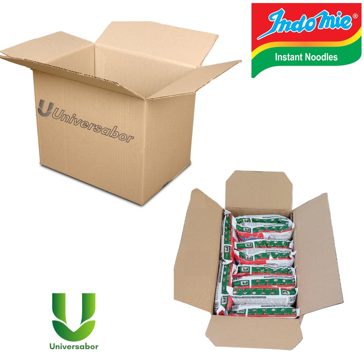 Indomie Noodles Mixto Pack 10 x 820g Mi Goreng Pollo