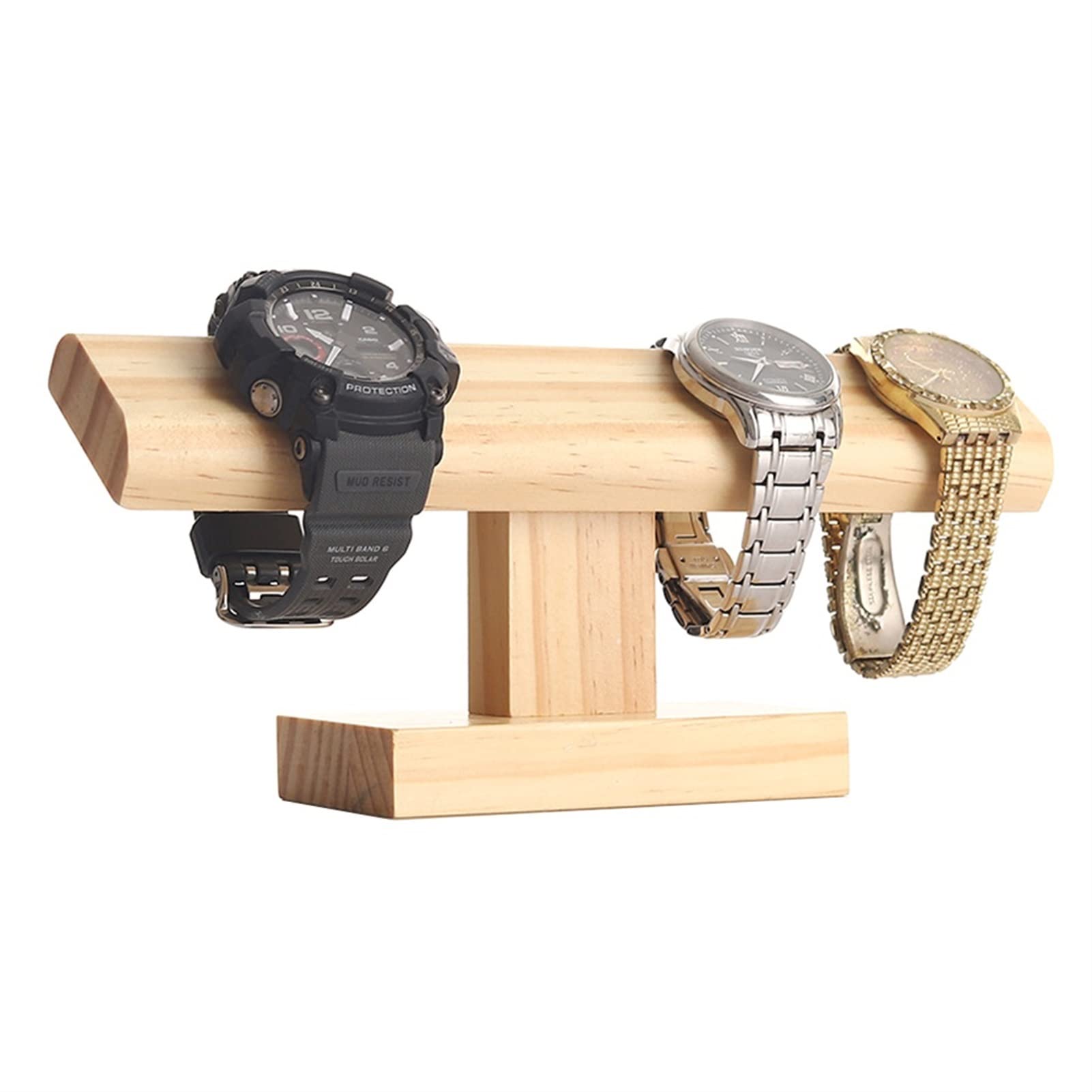 WHAMVOX Luxe Houten Horloge Display Standaard Armband Organizer Houder Sieraden Organizer WHAMVOX Luxe Houten Horloge Display Standaard Armband Organizer Houder Sieraden Organizer